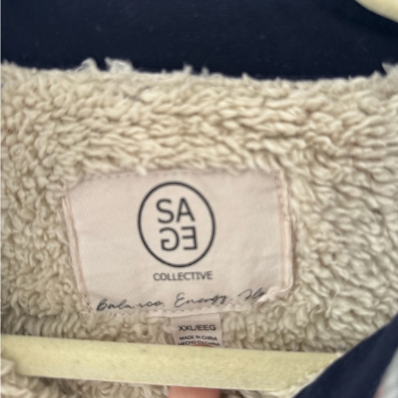 Sage Women's Plaid Sweater - Red, Black, White - Picture 2 of 3